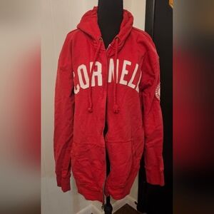 Red Cornell Hoodie - Vintage - XXL